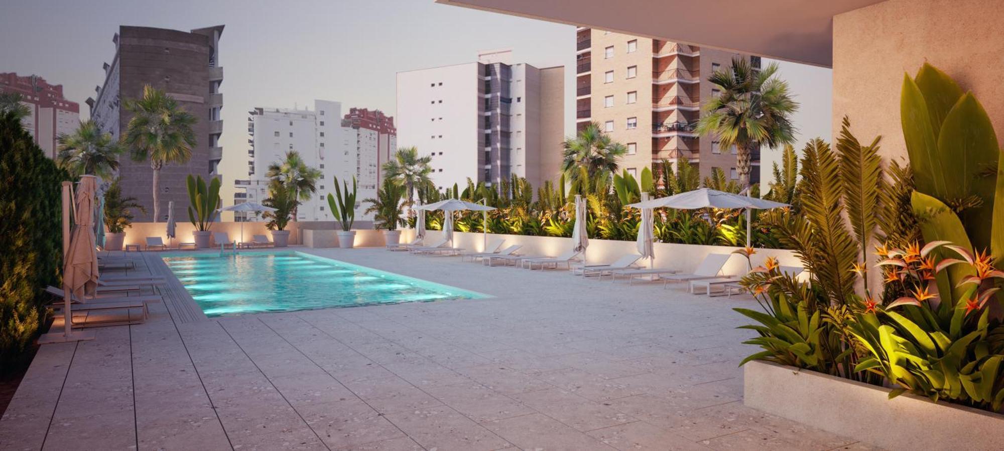 Hotel Rh Arena Gandia Bagian luar foto